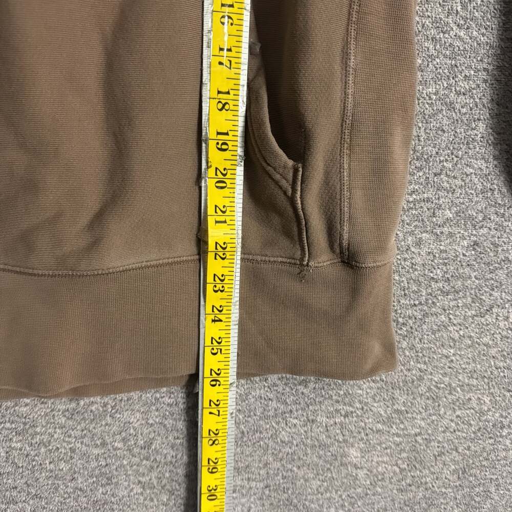 Champion x Todd Snyder Men's Size Medium Brown Terry Cotton Hoodie With Pockets - Picture 10 of 10